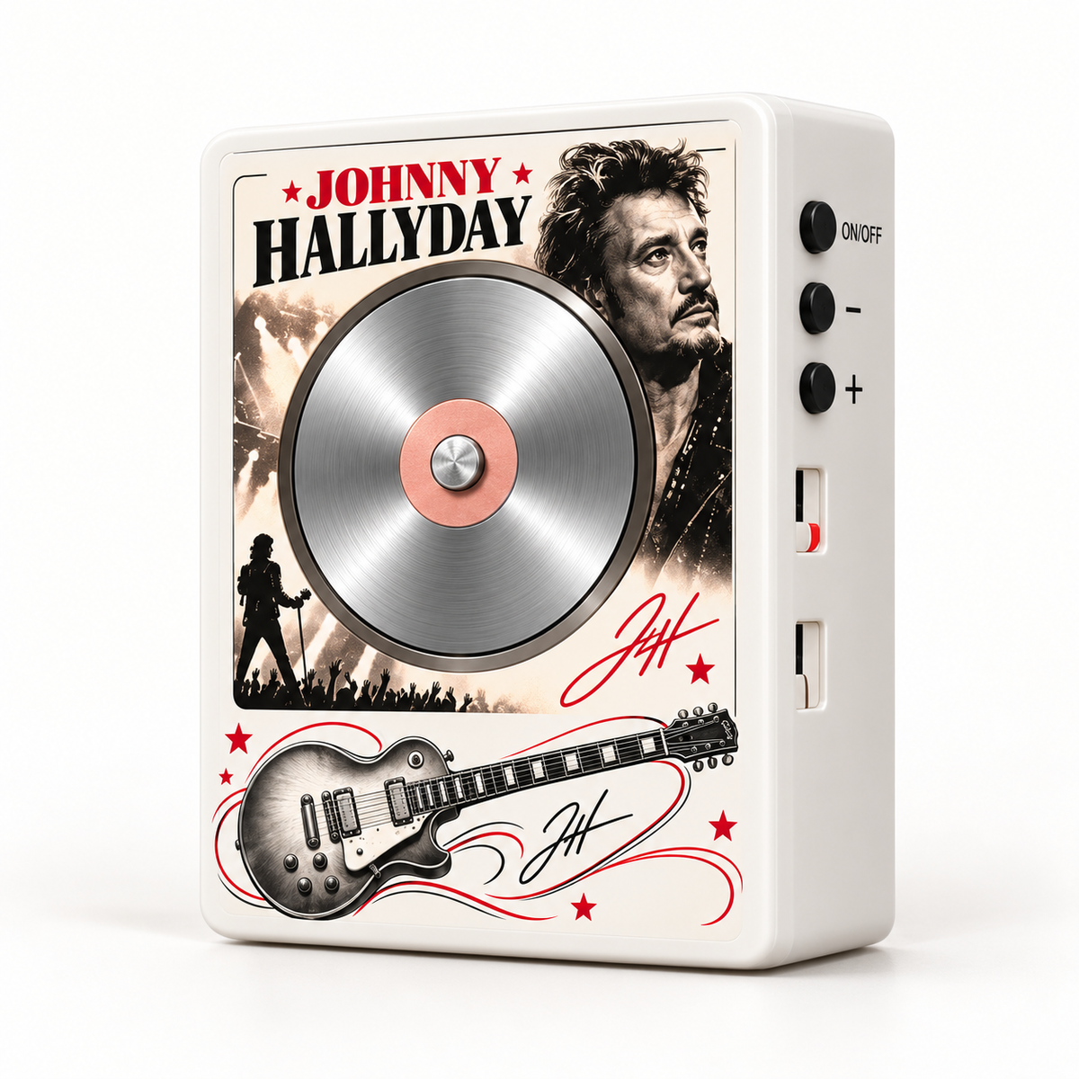 Lecteur Musical Johnny Hallyday – Édition Collector