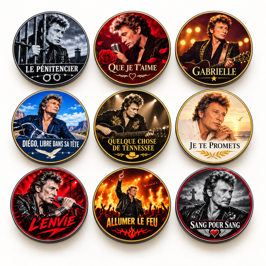 Lecteur Musical Johnny Hallyday – Édition Collector